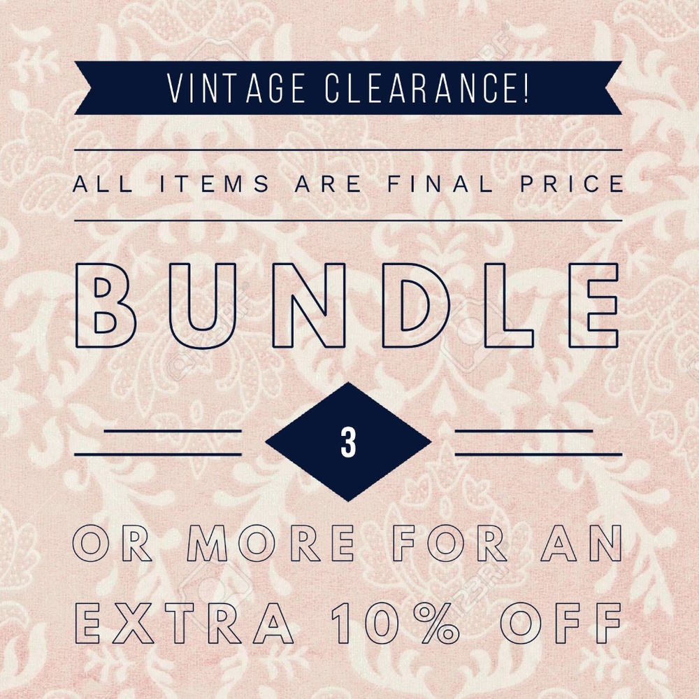 Vintage dress sale